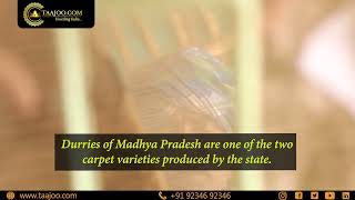 Durries Weaving Madhya Pradesh Baate Hindustan Ki  The Story Of India [upl. by Brentt]