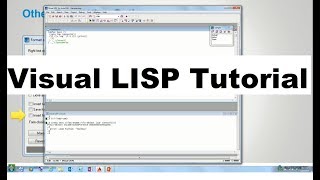 Visual LISP for AutoCAD Tutorial [upl. by Atilegna]