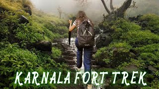 Karnala Fort Trekking  Panvel  Monsoon Trek Near Mumbai  Complete Guide  Ankita Lens on Life [upl. by Duky]