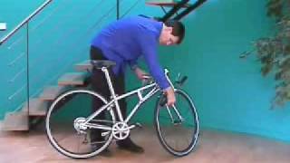 Prototype IFUrban700c Fullsized folding bike [upl. by Butler]