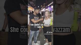 She couldn’t say wazzam baby interviewquestions nola bourbonstreet [upl. by Narah]