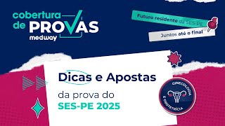 Dicas e Apostas para a prova do SESPE  Ginecologia e Obstetrícia  Cobertura de Provas Medway [upl. by Sirromal]