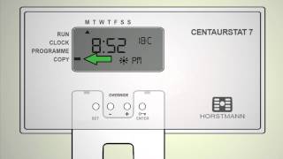 Video How to programme your Horstmann thermostat [upl. by Mehsah]