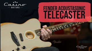 The Best Fender Acoustasonic Telecaster Demo [upl. by Hogan]