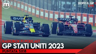 F1 il commento e lanalisi del GP STATI UNITI 2023 ad AUSTIN  RadioBox PODCAST episodio 5x18 [upl. by Skcirdnek]