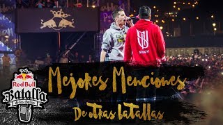 Mejores menciones de otras batallas  Red Bull Batalla de los Gallos [upl. by Aneekal]