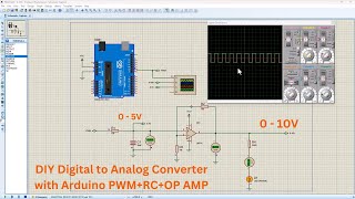 How to convert an Arduino PWM signal to an Analog signal DAC 010V part 2 [upl. by Mano872]