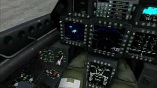 FSX Raptor F22 Free flyavi [upl. by Nitfa]