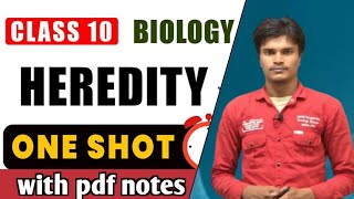 heredity one shot class 10 ।। heredity class 10 one shot [upl. by Anileda]