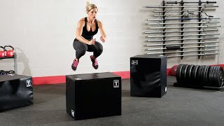 SoftSided Plyo Box Exercises BodySolidcom [upl. by Dugas]