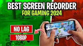 Best screen recorder for Android 2024  Screen recorder for Android No lag  Best screen recorder [upl. by Selina54]