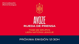 🚨EN DIRECTO🚨Ayoze en rueda de prensa de la Selección Española de fútbol  🔴 SEFUTBOL [upl. by Barnes]