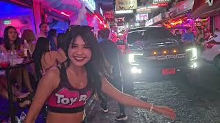 4KSoi 6 Pattaya night life A round trip at Nov182023 weekend Satuday [upl. by Namie960]