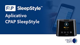 Usando o aplicativo do Novo CPAP Sleep Style [upl. by Rheta656]