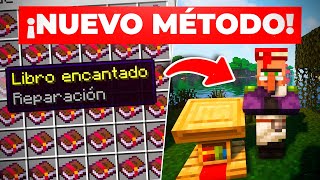 Cómo CONSEGUIR REPARACIÓN en Minecraft 121 📚✨ Libro de Encantamiento Mending para Java [upl. by Arjun]