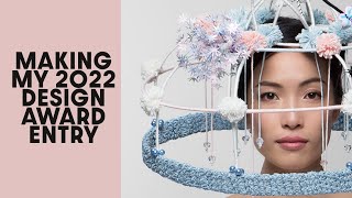 Making my 2022 Millinery Australia design award [upl. by Knobloch369]