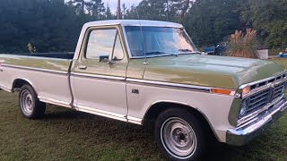 1975 Ford F100 Restoration [upl. by Suk]