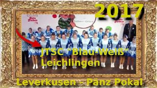 Leverkusen  Pänz Pokal 2017 der Roten Funken in der Rathaus Galerie  JTSC quotBlauWeißquot Leichlingen [upl. by Jann]