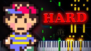 Onett from EarthBound  Piano Tutorial [upl. by Nawat]