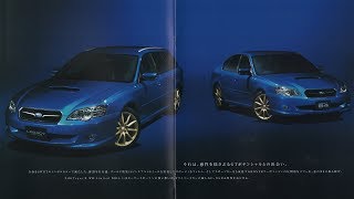 20049期間限定受注レガシーLEGACY＜4代目4th＞TOURING WAGONB4 20GT specB WRLimited 2004スバルBPBLカタログSUBARU [upl. by Barram]