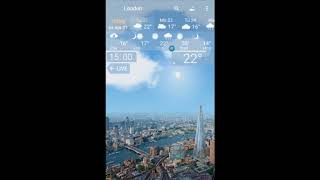 New YoWindow for Android  Weather in photographs [upl. by Renzo]