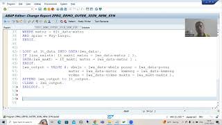 67  SAP ABAP New Syntax  Report Creation Using New Syntax Part14 [upl. by Countess]