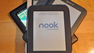 New Barnes amp Noble Nook quotSimple Touchquot Review Nook vs Kindle [upl. by Ahcsim]