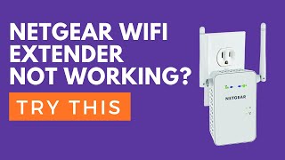 Netgear WiFi extender is not working  Try This [upl. by Toland845]