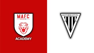 MAFC Academy v Southend City  Volt League Two Matchday 4 [upl. by Yerfoeg909]