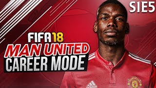 SACKED IN THE MORNING  FIFA 18 Manchester United Career Mode  S1 E5 [upl. by Ailet]