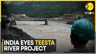 India Bangladesh agree on project to conserve manage Teesta river project  World News  WION [upl. by Aivatnuahs281]