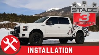 20042020 F150 amp Raptor 4WD Ready Lift 3quot Rear Block Kit Install [upl. by Nayd]