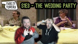 SUSPICIOUS COUPLE Americans React To quotFawlty Towers  S1E3  The Wedding Partyquot [upl. by Mcloughlin]