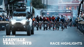 Stages Cycling Leadville Trail 100 MTB  RACE HIGHLIGHTS  8122023 [upl. by Guenzi]