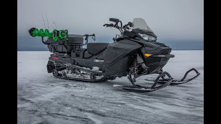 Our 2023 Skidoo Ice Fishing Setup and Overview [upl. by Enitnemelc]