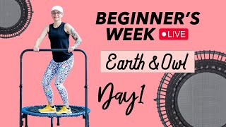 Gentle 15 Minute Rebounder Workout Senior Friendly  DAY ONE Beginners Week [upl. by Etteiluj]