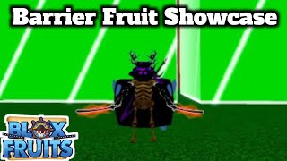 Blox Fruits Barrier Fruit Showcase ROBLOX [upl. by Bellanca983]