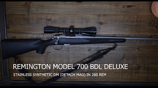 Remington Model 700 BDL 260 Rem [upl. by Eimat254]