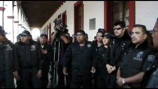 Policías de Tlalmanalco piden mejoras en su sueldo [upl. by Arella158]