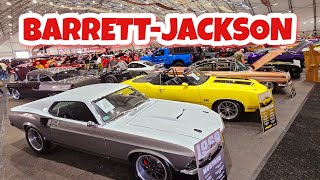 BarrettJackson Scottsdale 2024  West Showcase tent walk thru  Over 5 hours of cars for sale [upl. by Deloris782]