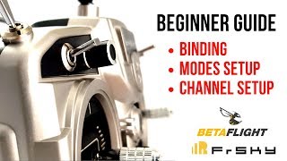 FrSky Beginner Guide EP1  How to Bind Setup AUX Channels and Modes [upl. by Faulkner507]