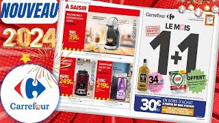 catalogue CARREFOUR du 9 au 22 janvier 2024 🌞⛔ Arrivage  FRANCE [upl. by Emmie]