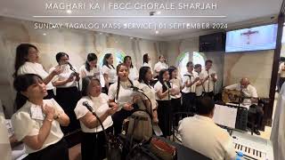 Maghari Ka  Sunday Tagalog Mass Service  01 September 2024 [upl. by Thirzi775]