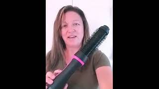 Revlon Hot Air Styling Brush video review by ROBIN [upl. by Besse73]