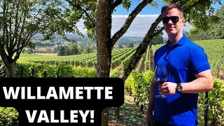 WILLAMETTE VALLEY Wines amp 5 Top Wineries [upl. by Zenda]