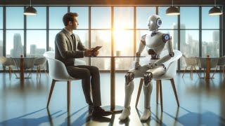 Interview with a Robot talking organic relief 😮‍💨 [upl. by Durrej158]