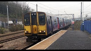 Moorgate Line Class 313s  ECML Trains [upl. by Decker]