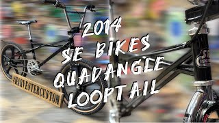 2014 SE Bikes Quadangle Looptail Build harvesterbmx [upl. by Osnola]