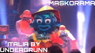 Gladfisken sings “Italia” by Undergrunn  MASKORAMA SEASON 5 EPISODE 3 [upl. by Eidson54]