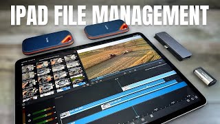 iPad File Management For Drone and GoPro Footage [upl. by Mayer]